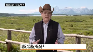 Soaking Storm Is Precursor to Powell Speech