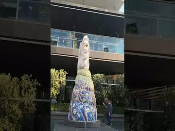 走过墨尔本的…