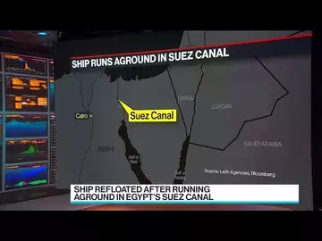 Suez Canal Ship Is Refloated After Running Aground