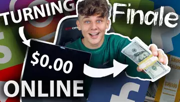 I Tried Turning $0 into $10k Online Challenge (Finale)