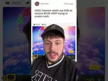 USDC Investor Lost $2M To Get Only 5 Cents Of USDT