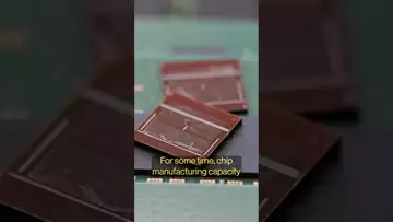The AI chip war: Big tech’s capacity challenge#shorts #chipmanufacturing #ai #wallstreetweek