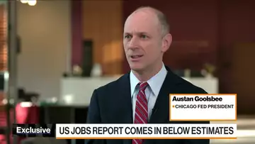 Fed's Goolsbee Calls US Jobs Report 'Very Solid'