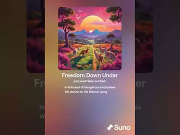 Freedom Down Under (For Australian Blockchain Alliance, Robert Lee AI Music 007)