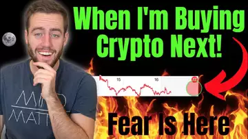 FEAR IS HERE! When I Will Buy Crypto HEAVY Over The Weekend!