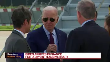 Biden Lands in France Ahead of D-Day Landings Ceremonies