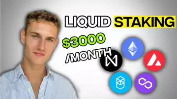 How Staking Generates Me HIGH Passive Income Every Month [ETH, SOL, MATIC, NEAR, AVAX & More!]