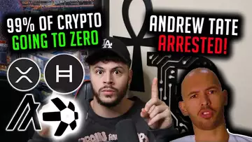 😱 99% Of Crypto Going To ZERO: Here Is How To Win! Andrew Tate Arrested, HBAR, XRP, QNT, ALGO...