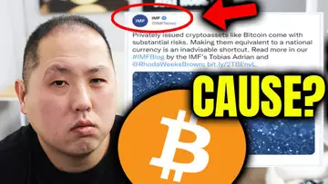 THE CAUSE OF THE BITCOIN CRASH