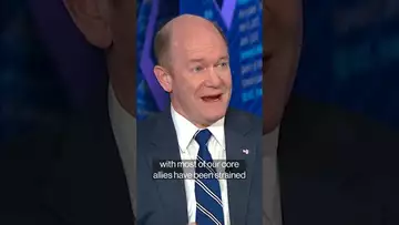 Hegseth should have been fired in Signal mishap, says Sen. Coons#shorts #politics #signal #waltz