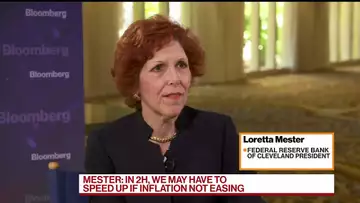 Fed's Mester on Rate Hikes, Inflation and Economy