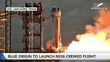 Blue Origin Launched New Shepard NS-36 Crewed Flight
