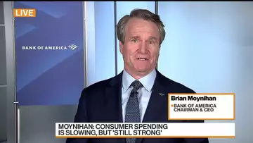 BofA's Moynihan on Consumers, Headcount, Leveraged Loans