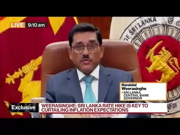 Sri Lanka Central Bank Governor Weerasinghe on Rate Hike, IMF Talks