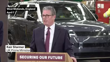UK's Starmer Backs Auto Workers as Tariffs Take Hold