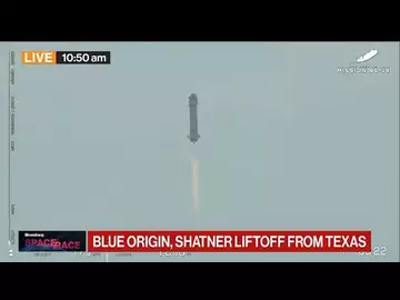 William Shatner Goes to Space on Blue Origin Rocket