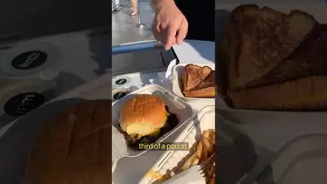 Taking a test drive at #elonmusk's @tesla diner in California #food