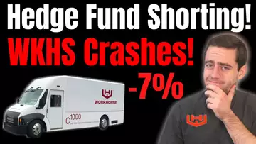 Workhorse Stock DROPS After Short Seller Pitch! Down 8% In An Hour!