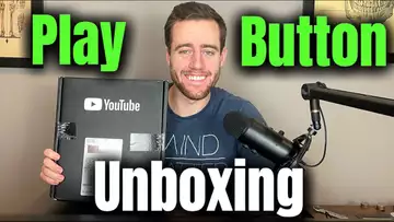 Opening My Silver Play Button From YouTube!