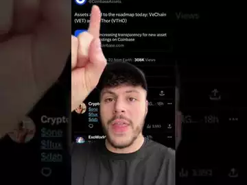 VeChain Is Being Added To Coinbase!