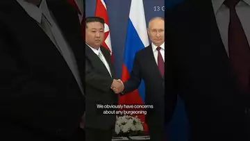 The US is worried about a #russia - North Korea arms deal #shorts