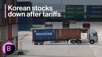 Korean Stocks Wince at 15% Tariff Rate: 3-Minute MLIV
