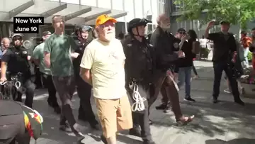 Climate Protesters Arrested at Citigroup Headquarters in New York City