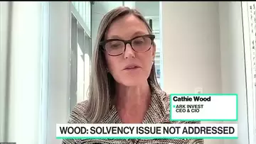 Cathie Wood on Bank Turmoil, Bitcoin and Strategy