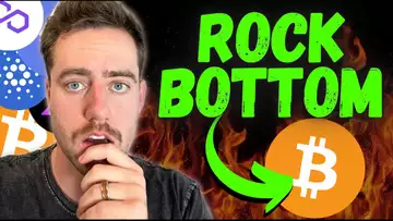 BITCOIN - WE JUST HIT ROCK BOTTOM