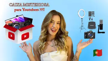 CAIXA MISTERIOSA para YouTubers?! Vem testar comigo