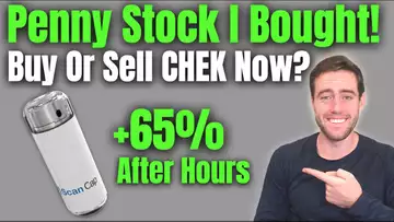 CHEK Up 80% Since We Bought 4 Hours Ago! Is It Time To Sell This Penny Stock?!
