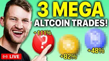 3 Altcoins Trades With HUGE Potential Returns!