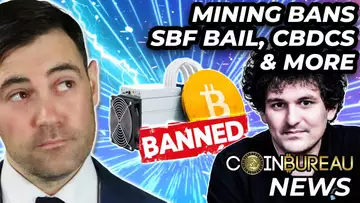 Crypto News: SBF Bail, Mining Bans, Bear Market Timing & More!