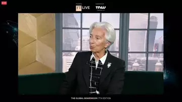 ECB's Lagarde Says Keeping Rate at 4% Should Tame Prices