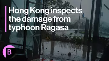 The Aftermath of Typhoon Ragasa in Hong Kong