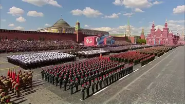 Scenes from Russia's WWII Victory Parade
