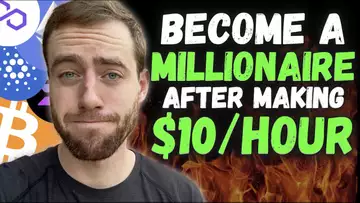How To Become A MILLIONAIRE While Making Minimum Wage!