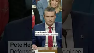 Protesters disrupt Pete Hegseth confirmation hearing #politics