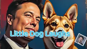 Little Dog Laughs (Lyrics and Music: Dr Robert Lee , No. RLAM-F-037)