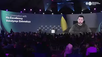 Ukraine President Zelenskiy Speaks at Bloomberg NEF