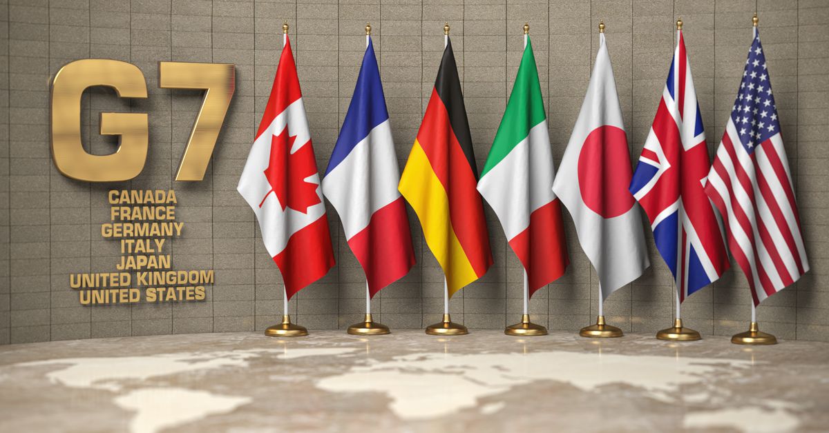 Cryptocurrencies should be subject to the same standards as regular finance, according to the G7