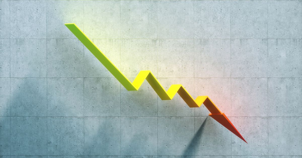 Market Wrap_ Cryptos fall on choppy trading, DeFi underperforms