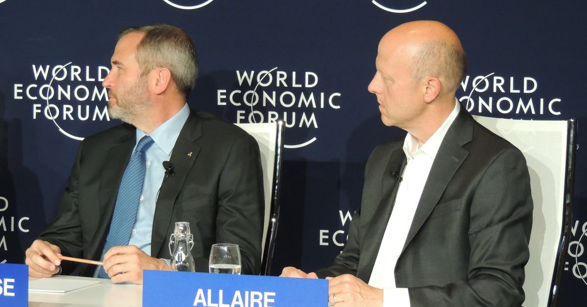 In Davos, crypto is no longer just a fringe topic