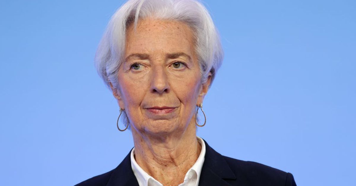 Christine Lagarde defends massive ECB intervention and says her son trades cryptocurrencies