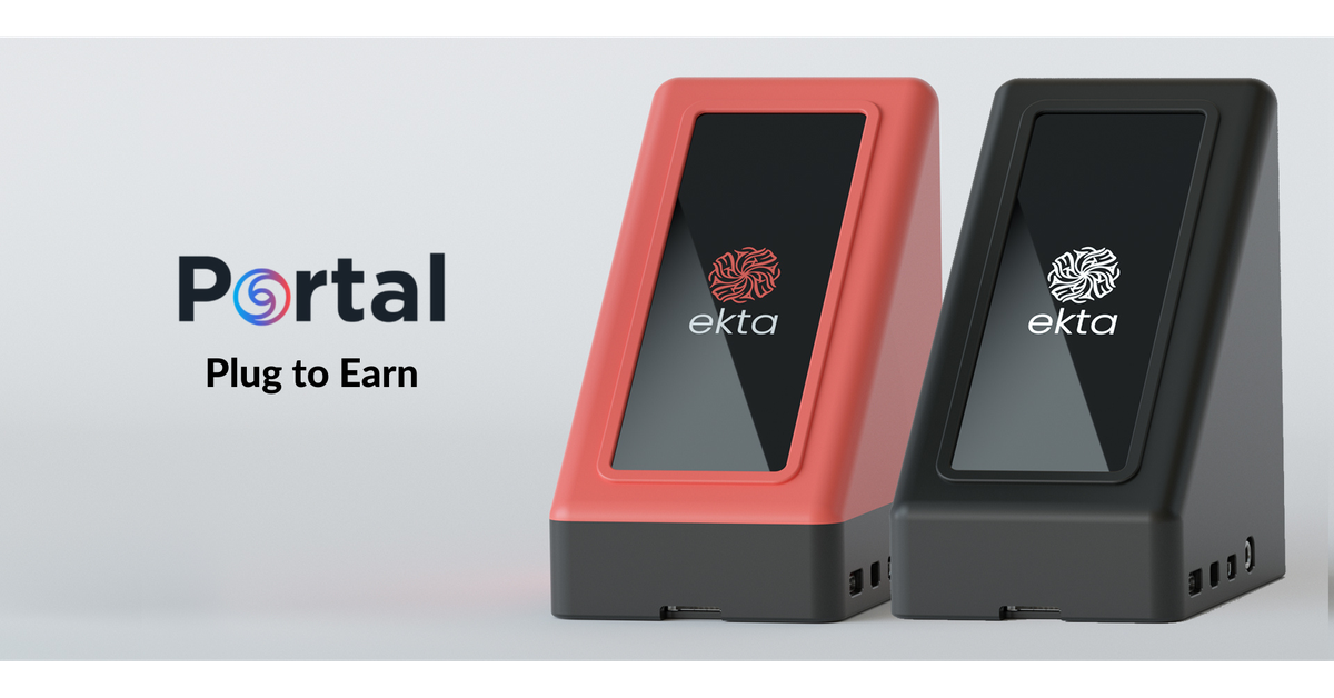 Plug in and start earning_ Introducing the Ekta portal